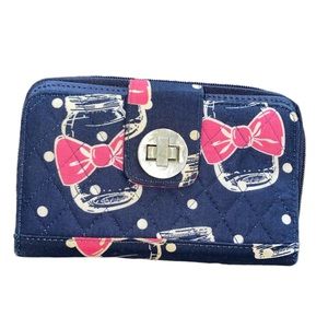 Mason jar wallet